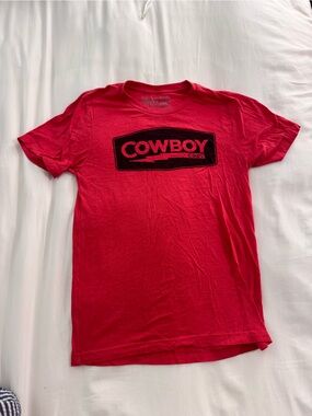 Cowboy Cool Graphic Tee - Red